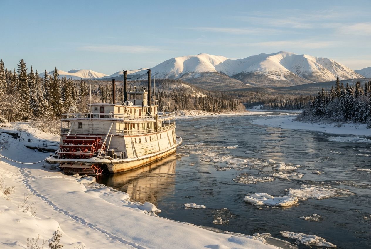 Whitehorse by day (illustration)